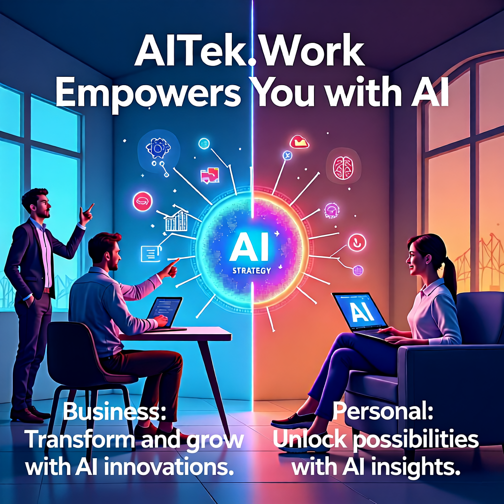 A photorealistic image depicting a diverse group of people collaborating around a holographic projection of an AI neural network. The scene emphasizes the collaborative and inclusive nature of AI technology. The lighting is soft and diffused, creating a warm and inviting atmosphere. The color palette consists of calming blues and greens, symbolizing intelligence and growth. The camera angle is a medium shot, capturing the expressions of the people as they interact with the AI. Textures are detailed and realistic, showcasing the intricate design of the holographic projection and the natural textures of the human environment. The environment is a modern, collaborative workspace, fostering innovation and creativity. Style reference: A blend of modern minimalism and futuristic technology, inspired by the design principles of IDEO and Google. Technical specs: 4K resolution, high quality, professional photography.